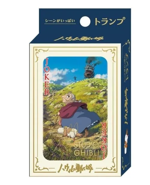 GHIBLI - Howl's Moving Castle - Playing Cards (54 cards)